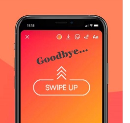 Instagram Swipe-Up Replaced with Link Stickers