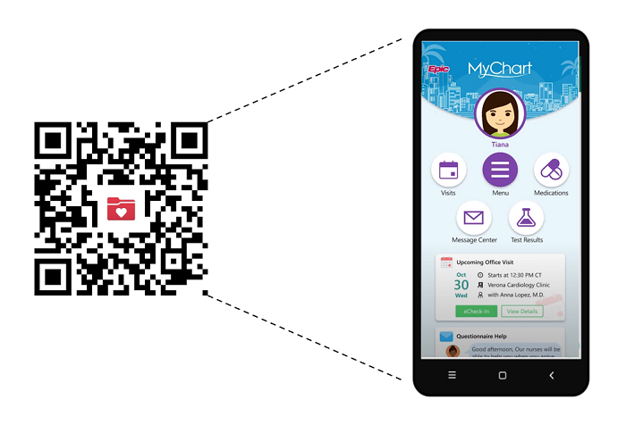 How to Create QR Codes that Open Healthcare Apps Like MyChart