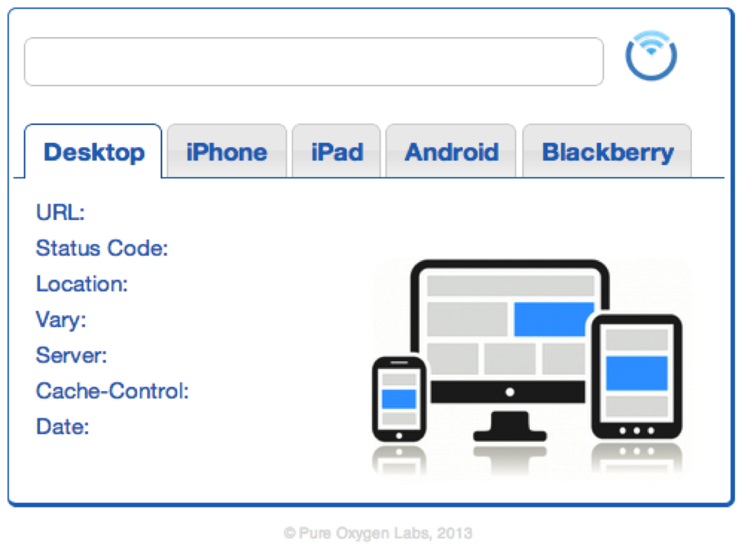 Mobile Redirect Viewer and Header Checking Tool