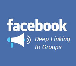 Deep Linking to Facebook Group Pages