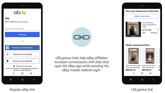 eBay App Deep Linking