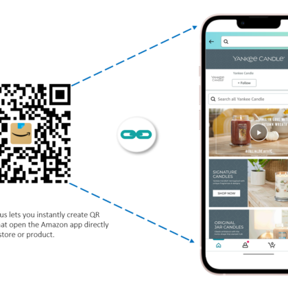 How to Create a Dynamic Amazon QR Code to Directly Open the Amazon App