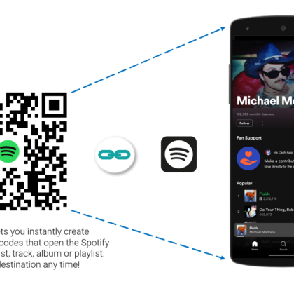 How To Generate a Dynamic Spotify QR Code for an Artist, Song, Playlist, or Album