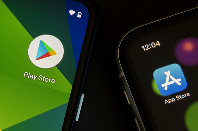 Google Play Store and iOS App Store