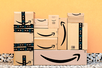 Amazon package boxes