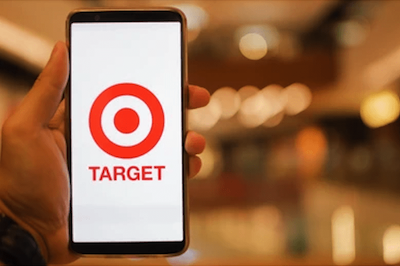 Target app on smartphone